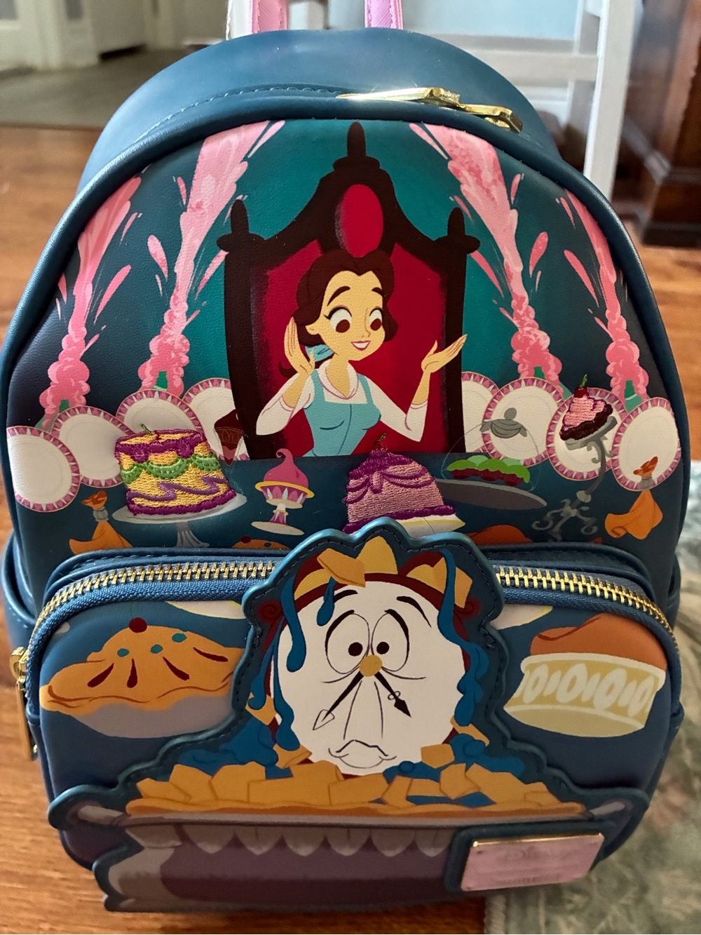 Loungefly x Disney Beauty and the Beast Be our Guest Mini Backpack
